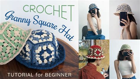 Crochet Hat Granny Square