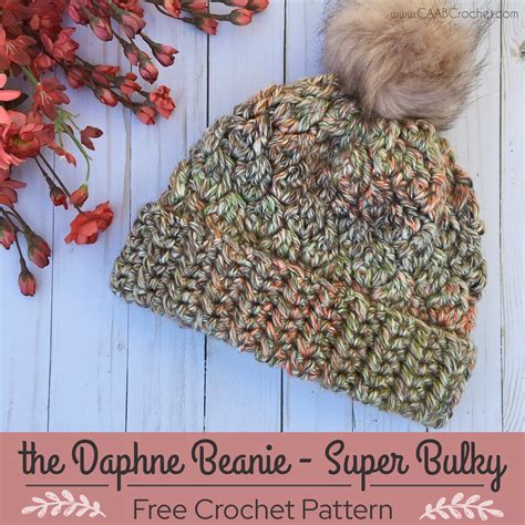 Crochet Hat Pattern With Super Bulky Yarn