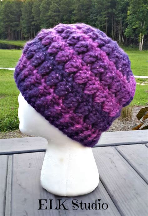 Crochet Hat Patterns For Bulky Yarn