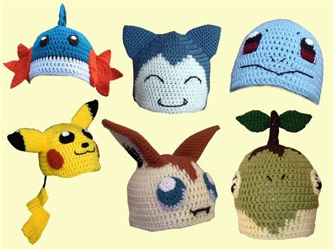 Crochet Hat Pokemon