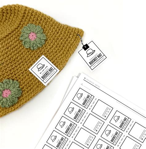 Crochet Hat Tags