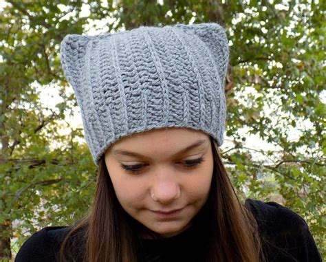 Crochet Hat With Ears Pattern