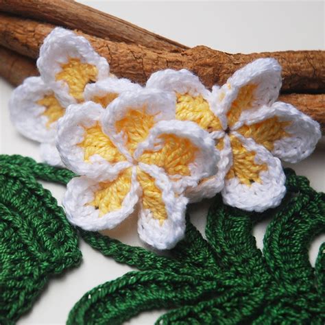 Crochet Hawaiian Flower