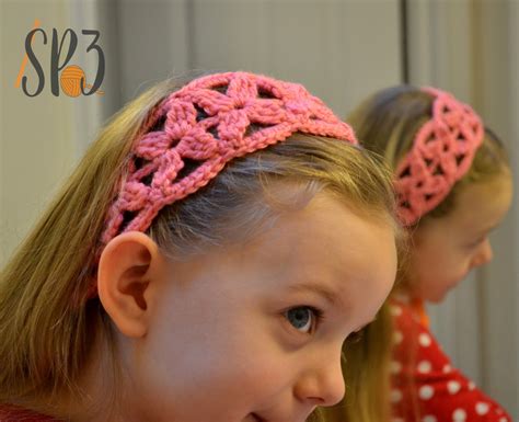 Crochet Headbands With Flowers