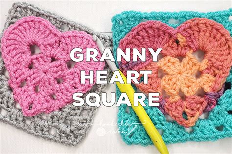 Crochet Heart Square