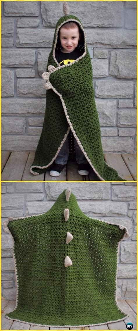 Crochet Hooded Blanket Pattern Free
