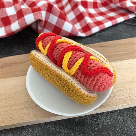Crochet Hot Dog