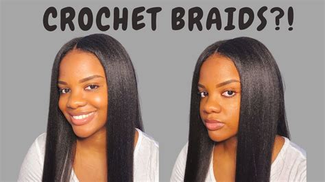 Crochet Human Hair Straight