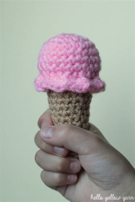 Crochet Ice Cream Cone