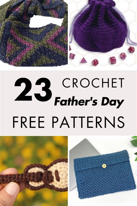 Crochet Ideas For Fathers Day