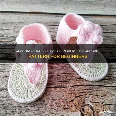 Crochet Infant Sandals Pattern