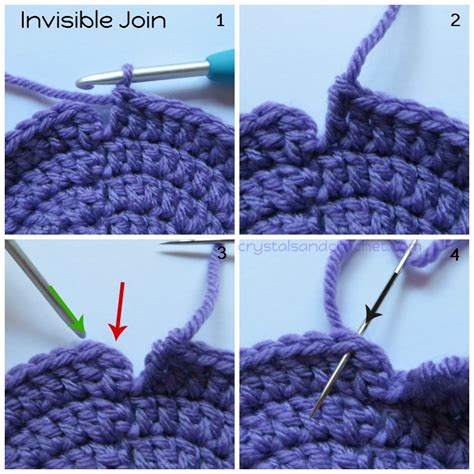 Crochet Invisible Join
