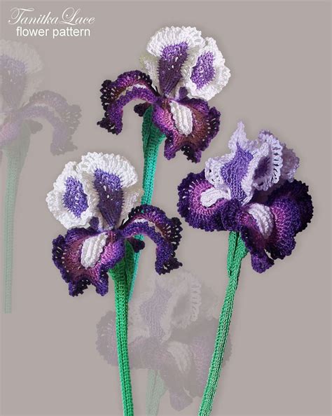 Crochet Iris Pattern