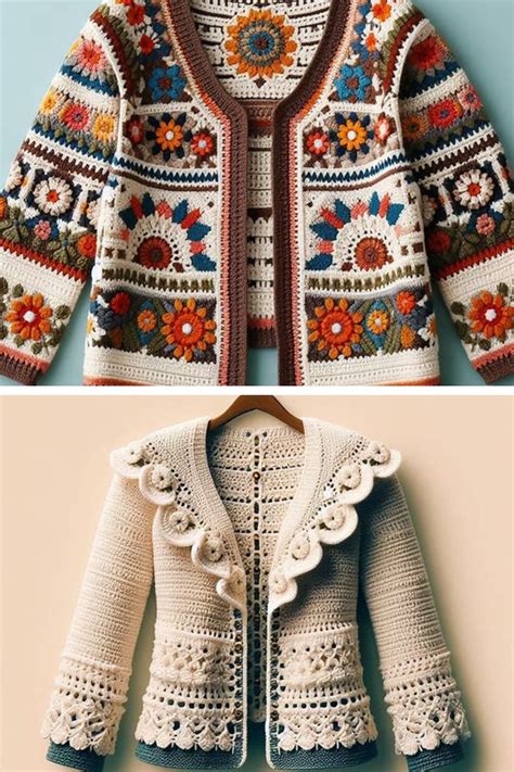 Crochet Jackets For Women