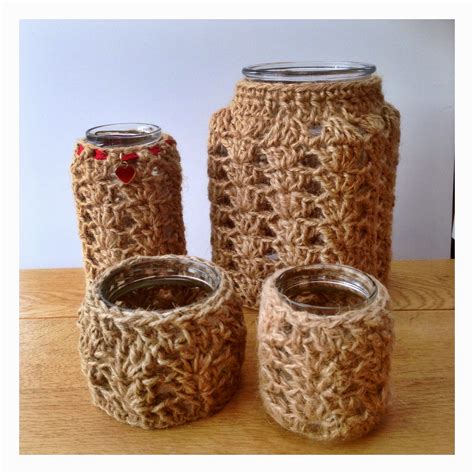 Crochet Jar Covers