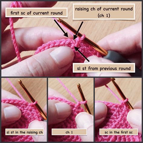 Crochet Joining Rounds