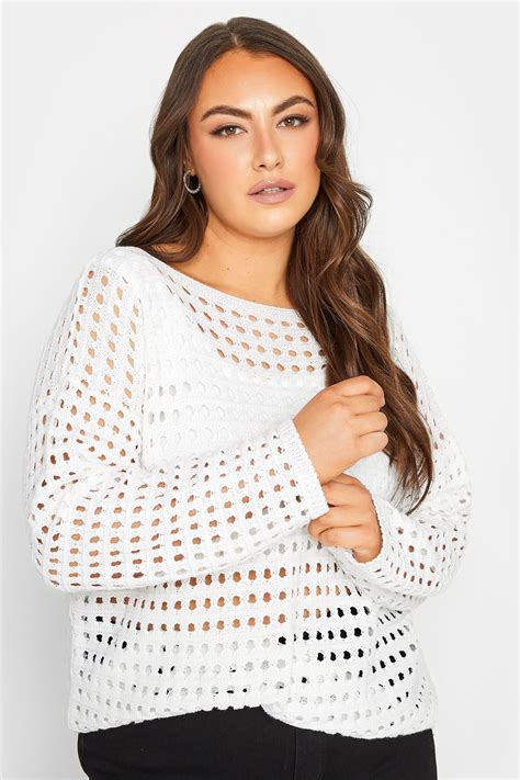 Crochet Jumper White