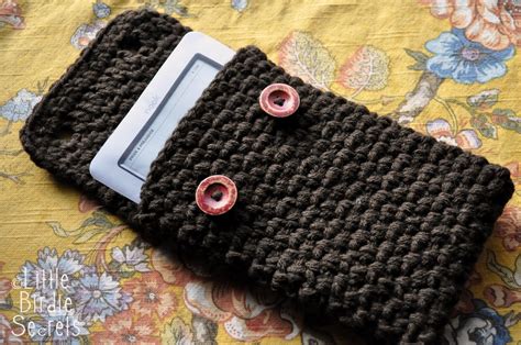 Crochet Kindle Case Pattern