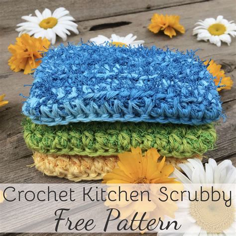 Crochet Kitchen Scrubby