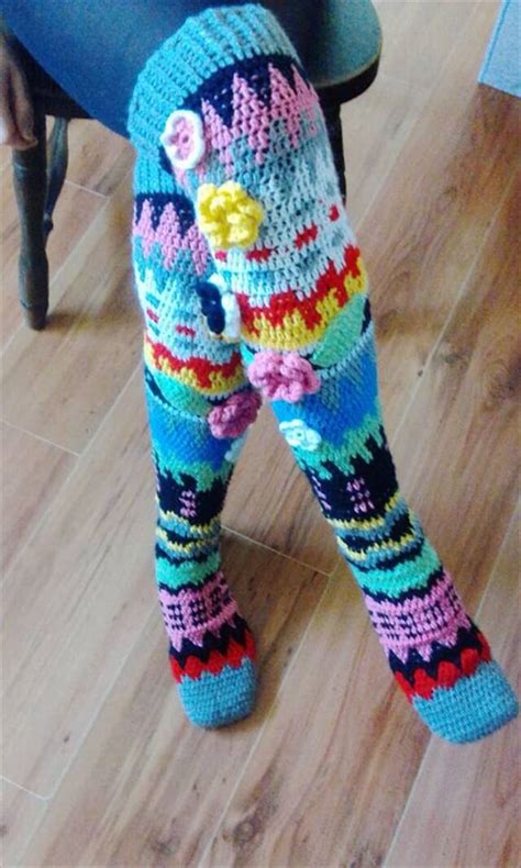 Crochet Knee High Socks Pattern Free