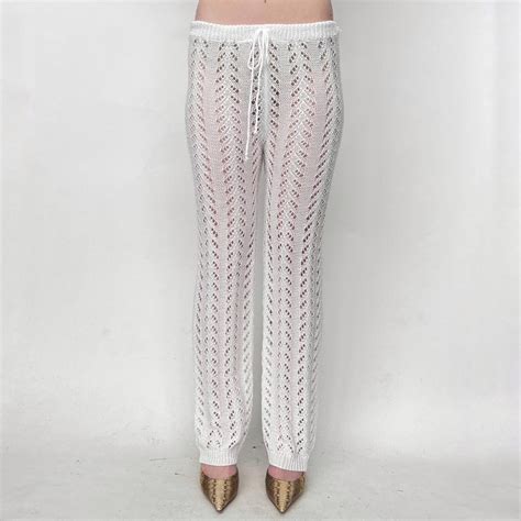 Crochet Knit Pants