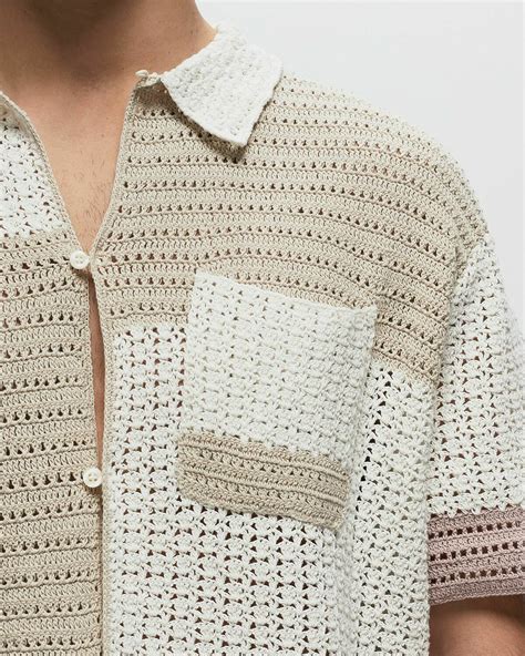 Crochet Knit Shirt