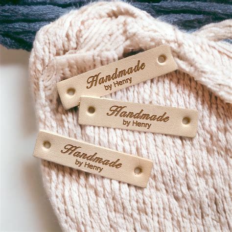 Crochet Labels Personalized
