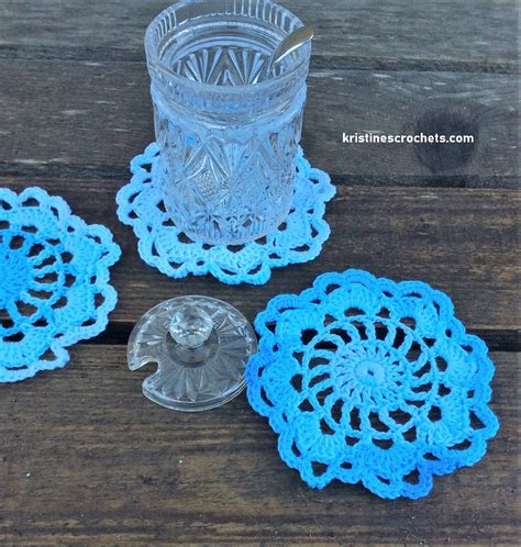 Crochet Lace Coaster