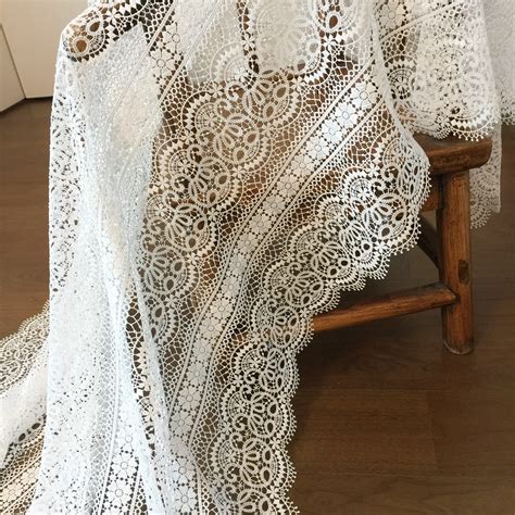 Crochet Lace Fabric