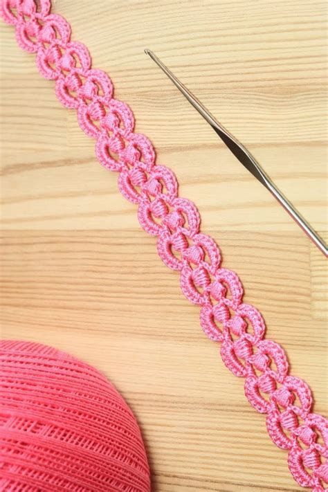 Crochet Lace Ribbon Pattern
