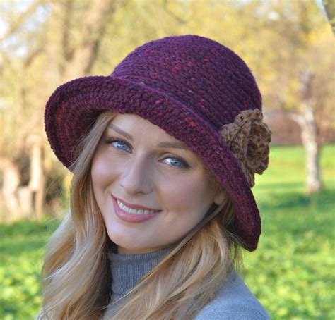 Crochet Ladies Hat