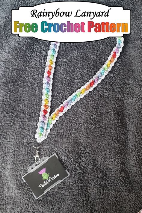 Crochet Lanyard Patterns Free