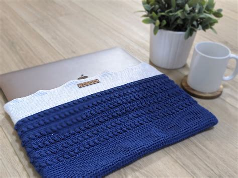 Crochet Laptop Case