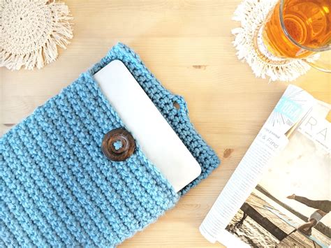 Crochet Laptop Cover