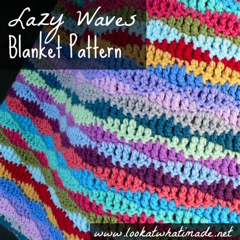 Crochet Lazy Wave Pattern