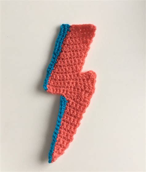 Crochet Lightning Bolt