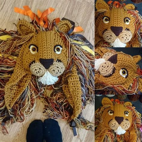 Crochet Lion Hat