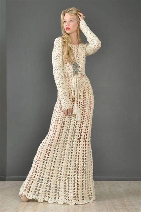 Crochet Long Dress
