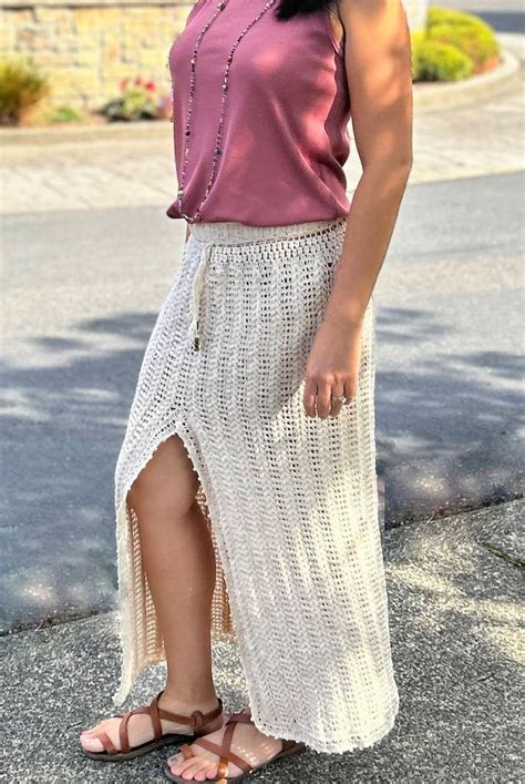 Crochet Long Skirt