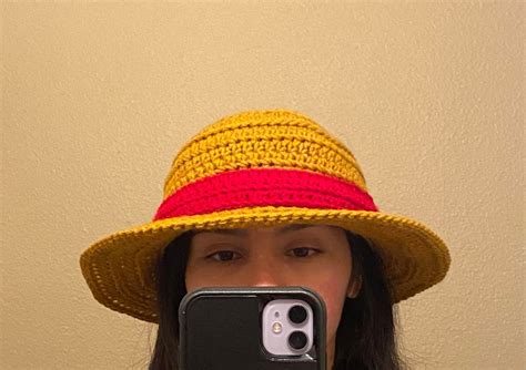 Crochet Luffy Hat