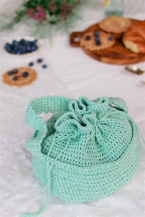 Crochet Lunch Bag