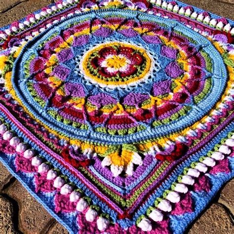 Crochet Mandala Blanket