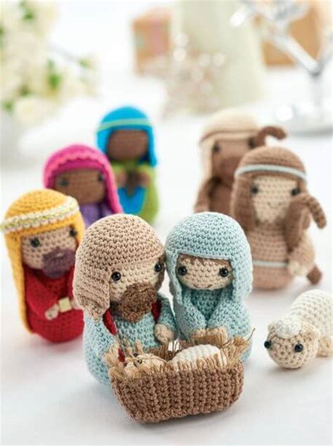 Crochet Manger Scene