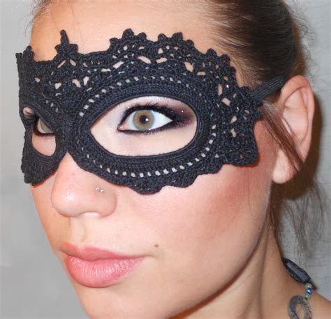 Crochet Masquerade Mask