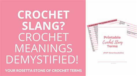 Crochet Meaning Slang