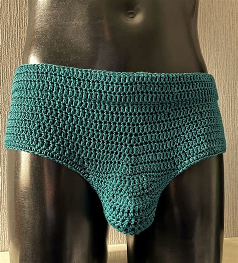 Crochet Mens Briefs