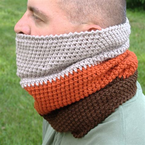 Crochet Mens Cowl Pattern