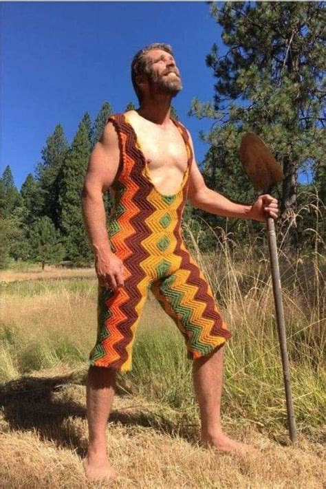 Crochet Mens Romper
