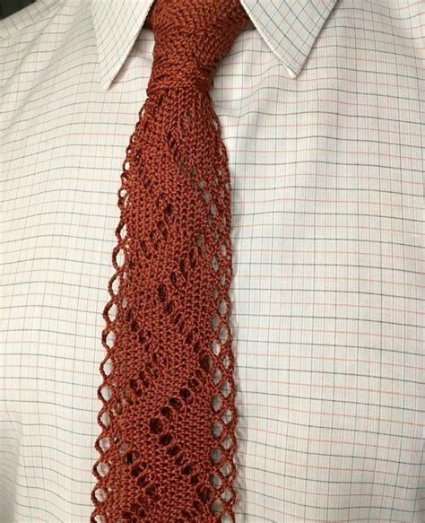 Crochet Mens Tie