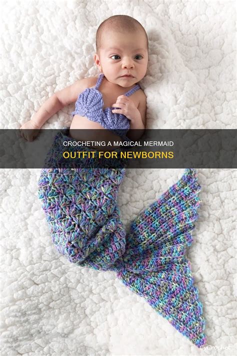 Crochet Mermaid Newborn Outfit